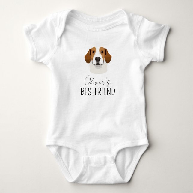 Body Coupe personnalisée pour bébé photo pour animal de (Devant)