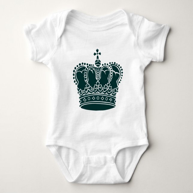 Body Couronne royale - Vert foncé (Devant)