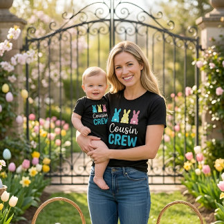 Body Cousin Crew Easter Bunny Baby Bodysuit Outfit