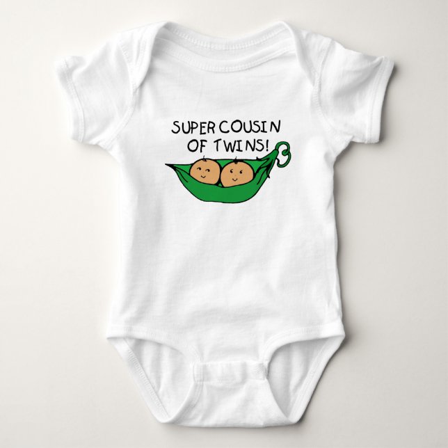 Body Cousin superbe de cosse de jumeaux (Devant)