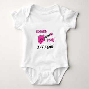 Body Cousins Rock ! avec guitare rose