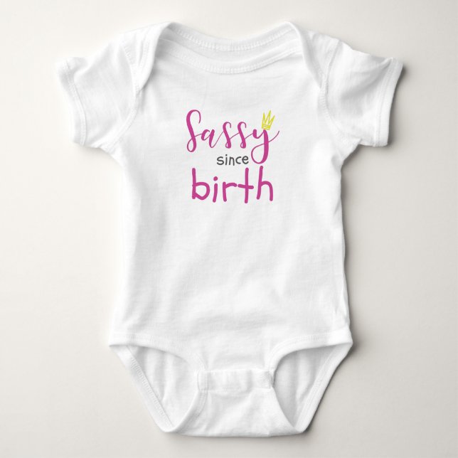 Body Coute Girl Gift Sass Sassy Depuis Le Cadeau De Nai (Devant)