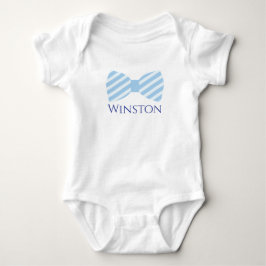 Body Cravate Seersucker Bow personnalisé bébé Boy Bodys