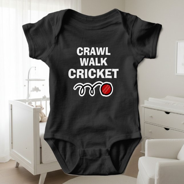 Body CRAWL WALK CRICKET combinaison de sport pour nouve (cricket bodysuit for baby)