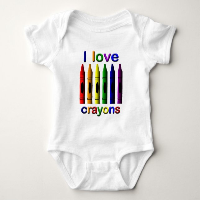 Body Crayon Love Crayons Inférieur (Devant)