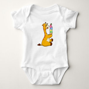 Body Crème glacée Giraffe gaufre