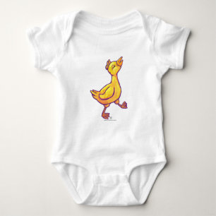 Body Croupie de bébé jaune pâle