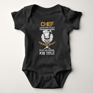 Body Cuisine du chef cuisinier gastronomique Bête Amusa