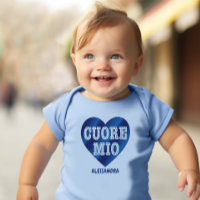 Cuore Mio Blue Baby Bodysuit