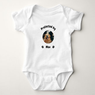 Body Custom Proctected by Dog Baby, Personalized Dog 