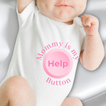 Customized Name Cute Funny Mommy Baby Shower Gift