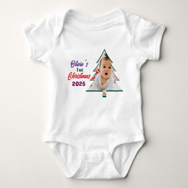 Body Customized Photo Olivia's 1st Christmas Tree  (Devant)