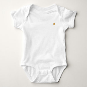 Body Cute Baby Yellow Sun Sweet Sunshine White Romper