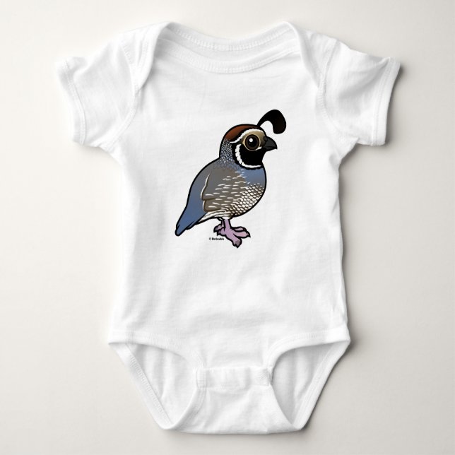 Body Cute California Quail (Devant)