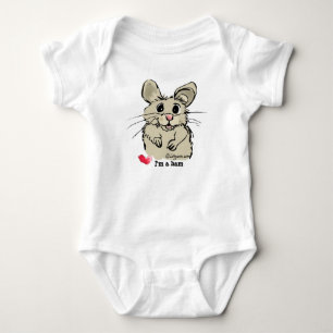 Body Cute Cartoon Hamster Baby Creeper