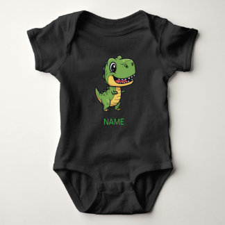 Body Cute Cartoon T-Rex Dinosaur Kids' T-Shirt 