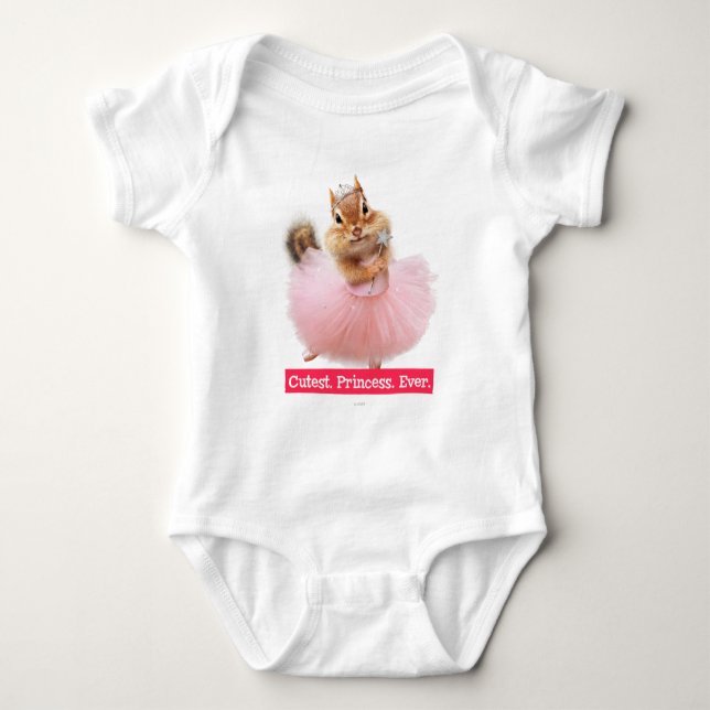 Body Cute Chipmunk Ballerina en tutu au Dance Studio (Devant)