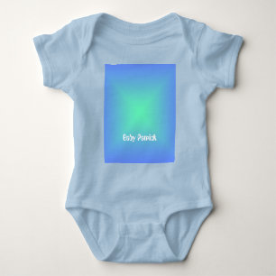 Body Cute diamant bleu à vert aquamarine personnalisé