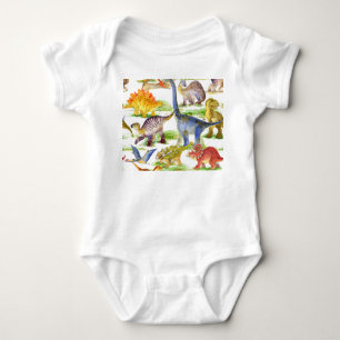 Body Cute Dinosaures Aquarelle Art sans fil
