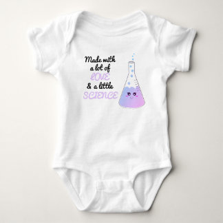 Body Cute Fabriqué Avec Amour Et Science Bécher Bleu Vi