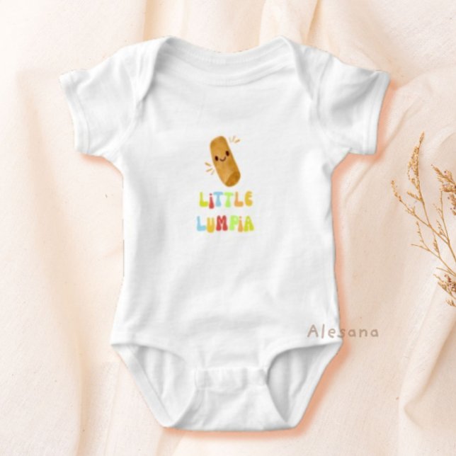 Body Cute Filipino Food Little Lumpia Baby Bodysuit (Créateur téléchargé)