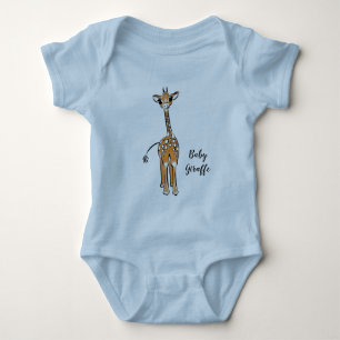 Body Cute Giraffe drawing, safari animals