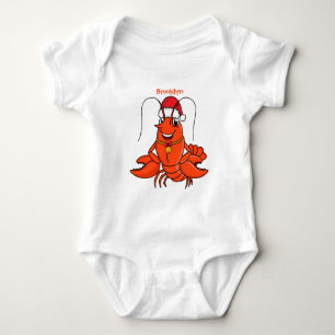 Body Cute joyeux homard portant le dessin du casquette