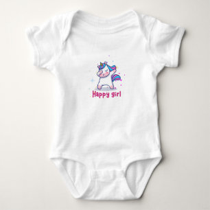 Body Cute Kawaii Colorful Rainbow Unicorn Happy Girl