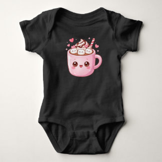 Body Cute Kawaii Hot Chocolate Mug with Marshmallows
