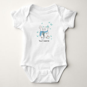 Body Cute Little Hamster & Papillons personnalisés