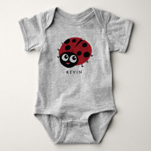 Body Cute Little red ladybug Personnalisé