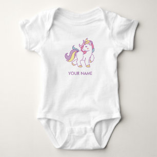 Body Cute Magique Unicorn Pastel couleur personnalisée