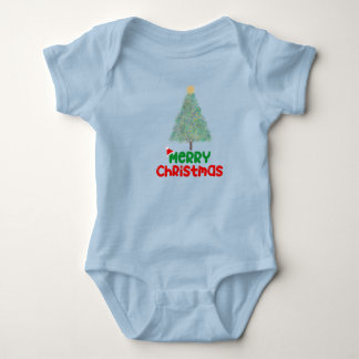 Body Cute Merry Christmas Tree Baby Bodysuit