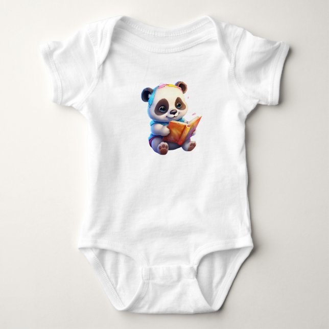 Body Cute panda lecture (Devant)
