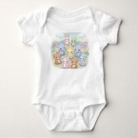 Cute Pastel Nursery Collection d'animaux