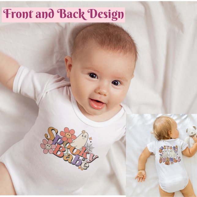 Body Cute Retro Éffrayant Halloween coloré (Créateur téléchargé)