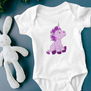 Body Cute Rose Unicorn bébé fille