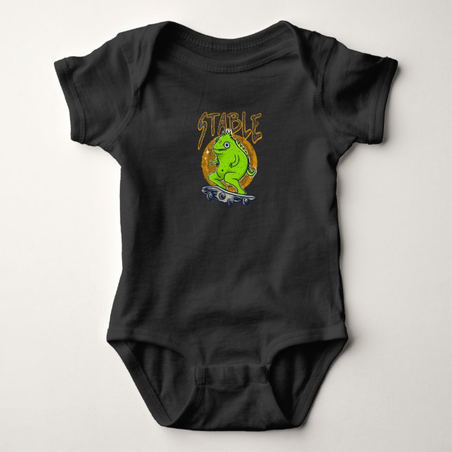Body cute skateboard bodysuit for baby (Devant)