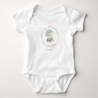 Cute Teddy Bear Overalls Casquette Nom personnalis