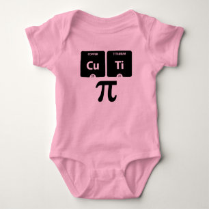 Body CuTi Pi - Costume de bébé Jersey (rose)