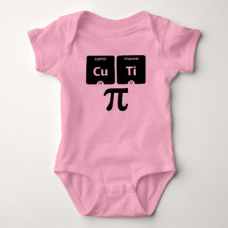 Body CuTi Pi - Costume de bébé Jersey (rose)