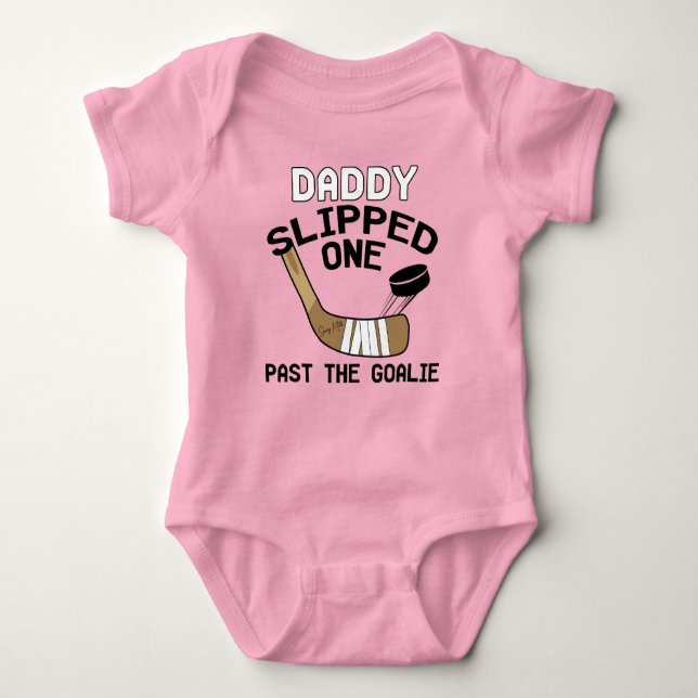 Body Daddy a glissé un but au gardien Fille de hockey r (Devant)