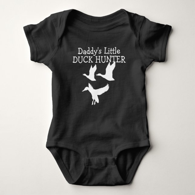 Body Daddy Petit Chasseur de canard Baby Bodysuit (Devant)