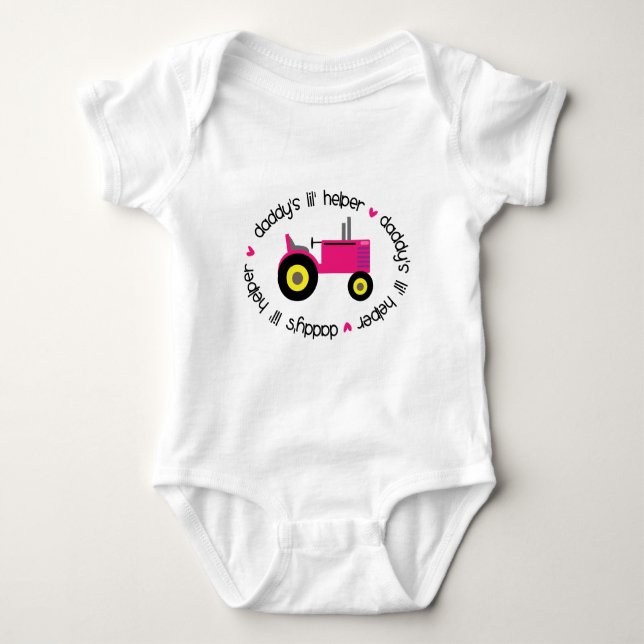 Body Daddy's Lil Helper Tractor Girl (Devant)