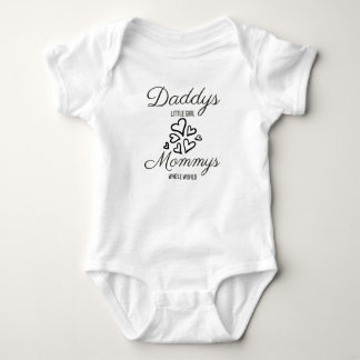 Body Daddy's little girl Mommy's whole world