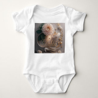 Body  Dahlia Ballet Bloom Floral Art Design