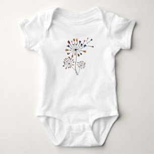 Body Dandelion Fleurs Musique Lover Cadeau Pour Guitari