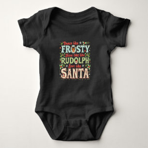 Body Dansez comme Frosty Brillez comme Rudolph Amour