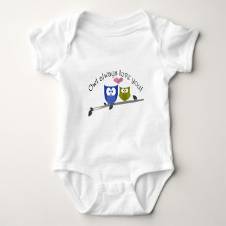 Body De hibou amour toujours vous, avec le coeur 3D