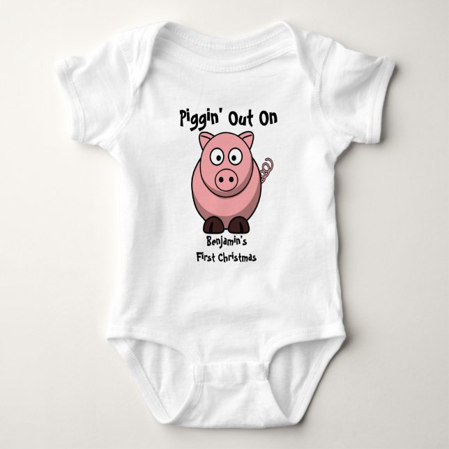 Body De personnaliser de Piggin ?ère pièce en t de bébé (Devant)